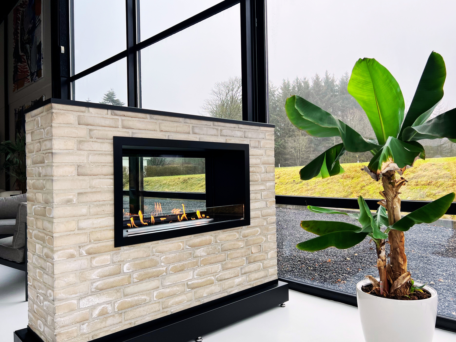 Decoflame Montreal Clear Biofireplace