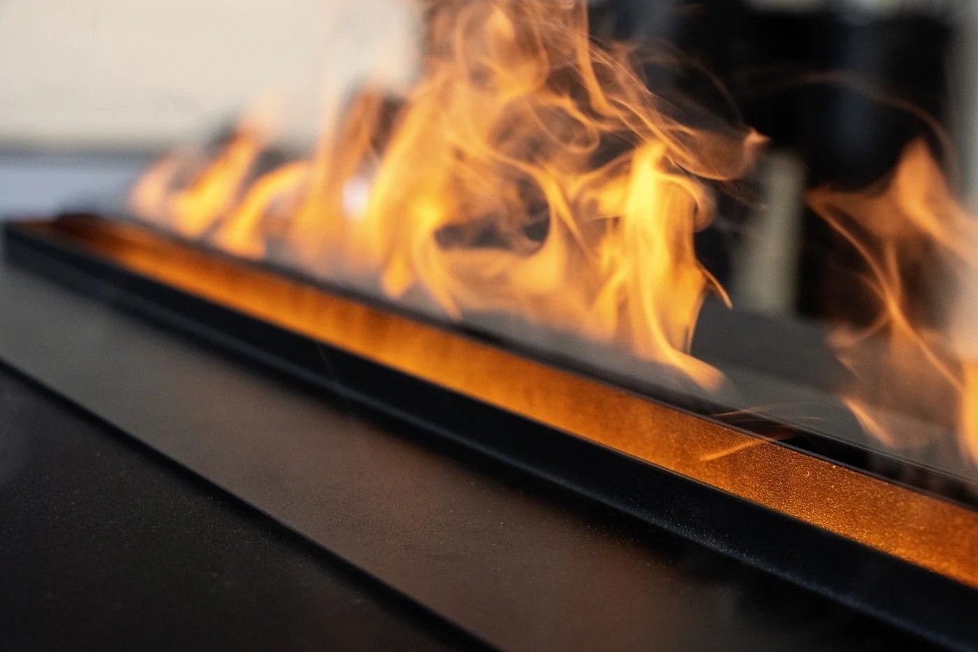 The presence of fire. None of the heat.