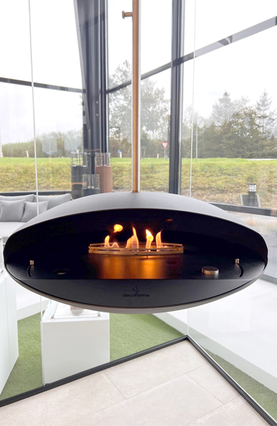 NEWS: Espoo Ceiling Fireplace