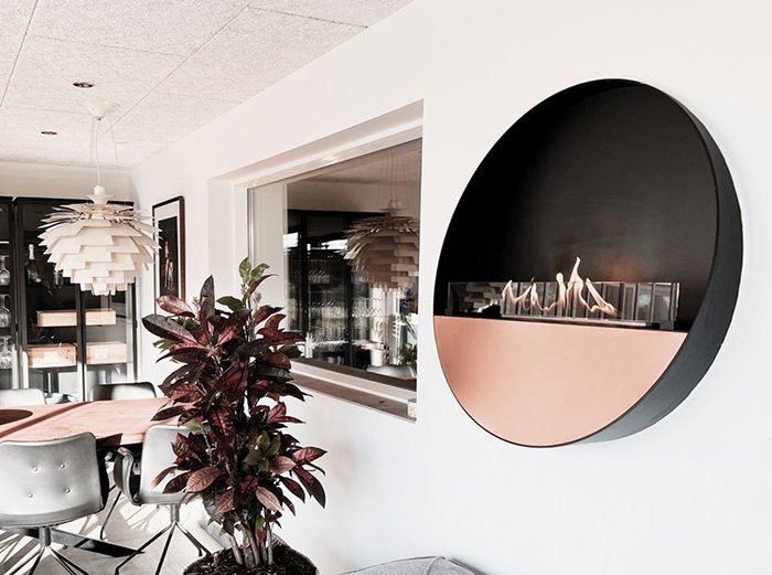 WALL-MOUNTED FIREPLACES