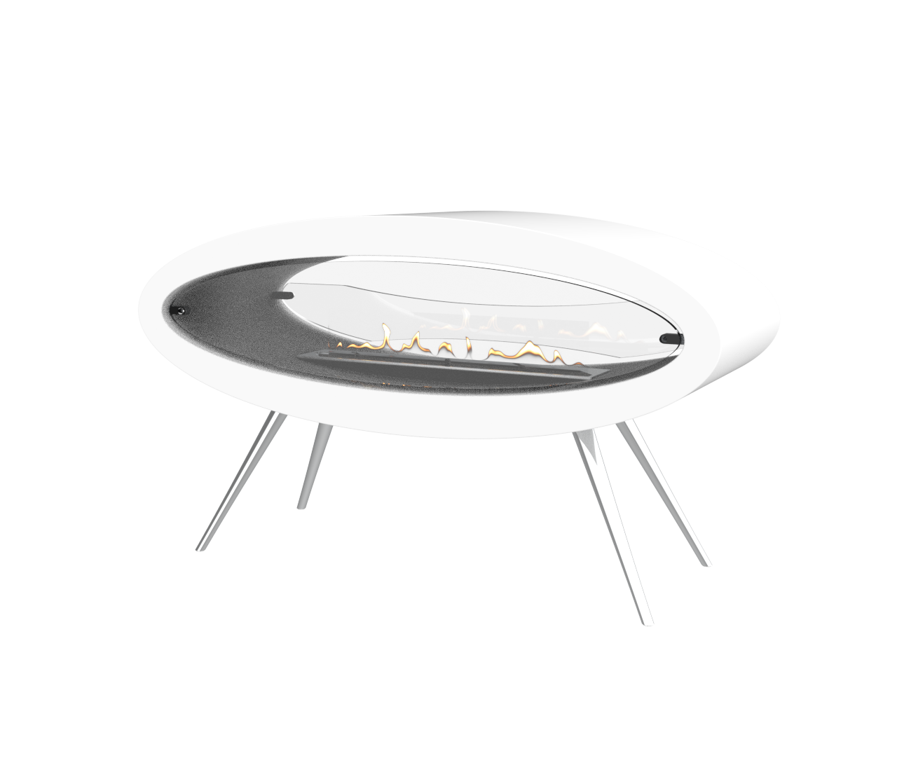 ELLIPSE FLOOR White