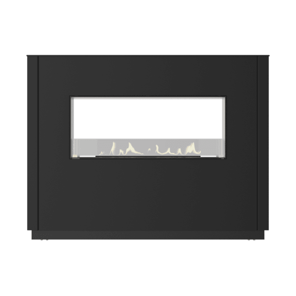 FIREPLACE WALL Montreal - Black