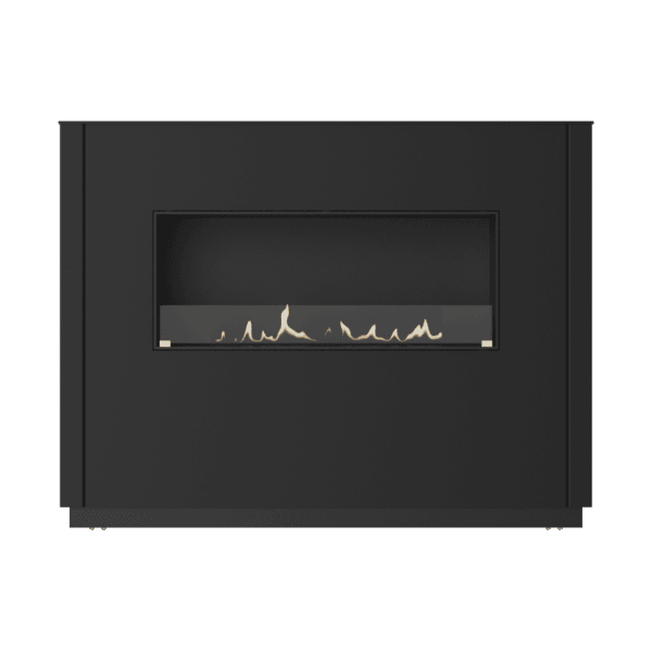 FIREPLACE WALL Montreal - Black