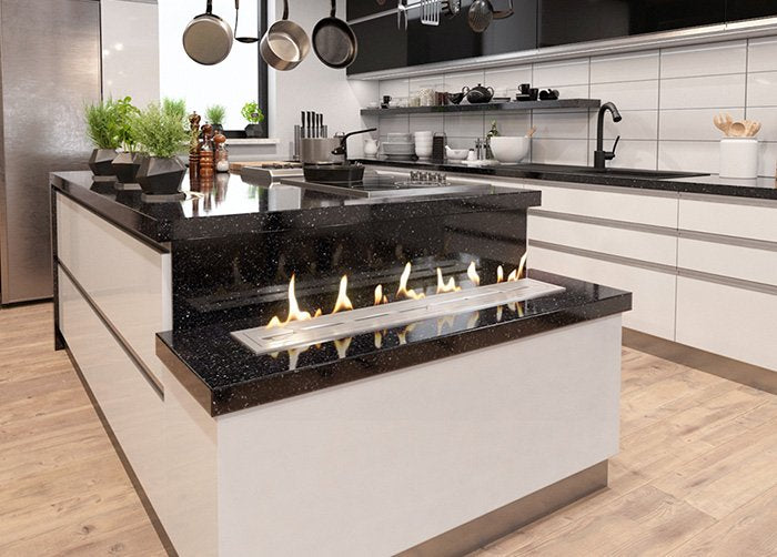 BUILT-IN BURNER WITH LIP