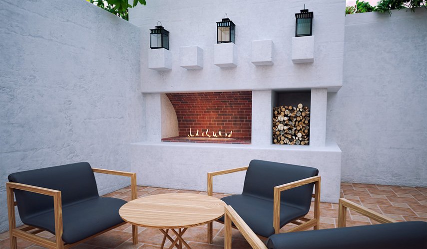 OUTDOOR BUILT-IN BURNER
